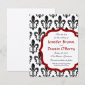 Nieuwe Orleans sparen de Datum Save The Date (Voorkant / Achterkant)