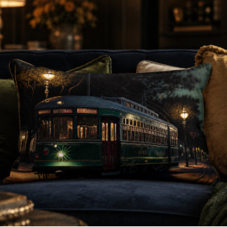 Nieuwe Orleans Straatwagen Accentkussen Accent Kussen