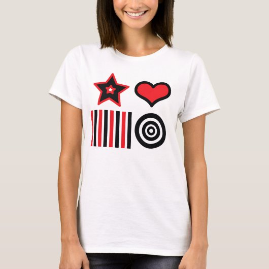 Nieuwe ouders 3-6 maanden visuele stimulatie t-shi t-shirt (Voorkant)