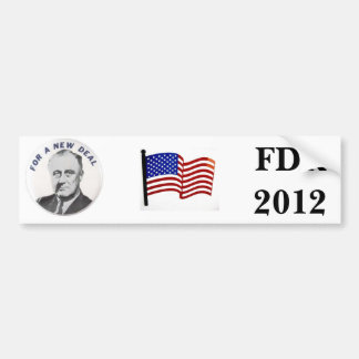 Nieuwe overeenkomst 2012 bumpersticker