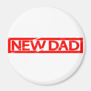 Nieuwe pap Stamp Magneet