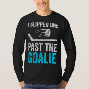 Nieuwe pap voor de eerste keer dat hij Hockey papa T-shirt