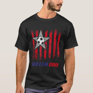 Nieuwe pap voor de eerste keer dat hij voetbalvade t-shirt