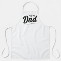 Nieuwe papa 1e keer vader wit script aangepaste ch