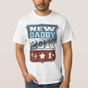 Nieuwe papa 2011 t-shirt
