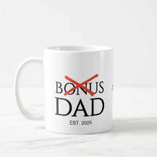 Nieuwe PAPA Geadopteerde BONUS PAPA Gevestigd Koffiemok