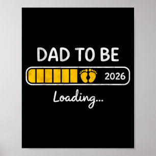 Nieuwe papa vanaf 2026 Vaderdag Eerste keer papa w Poster