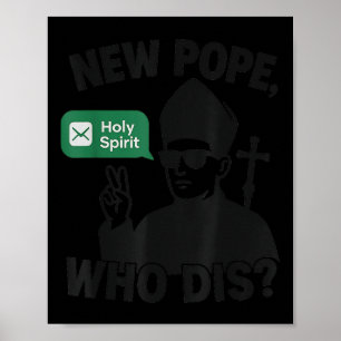Nieuwe Paus Die Dis_ Heilige Geest Grappige Paus L Poster