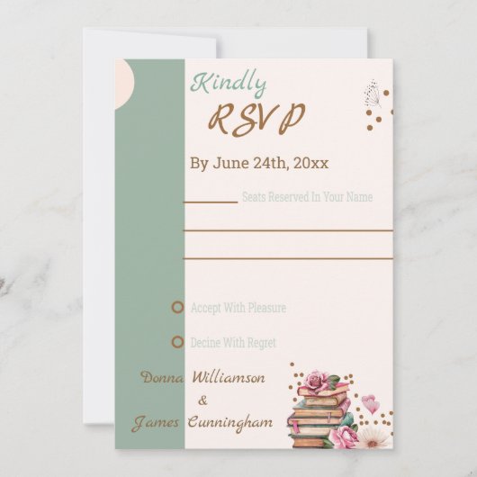 Nieuwe Periode Begint RSVP Kaart (Voorkant)