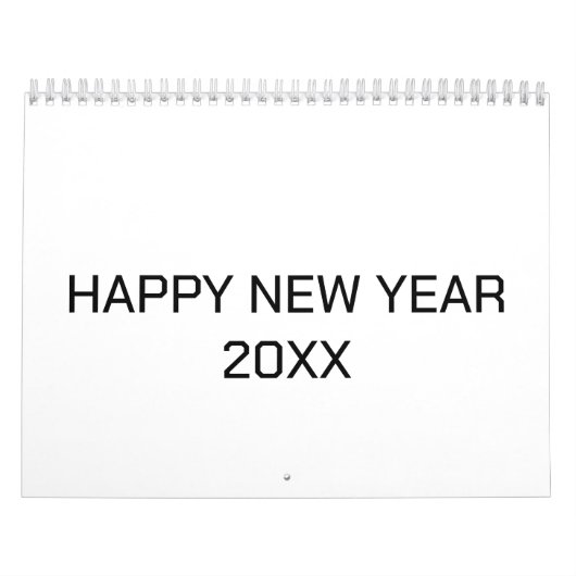 Nieuwe personalize Text Logo Calendar Kalender (Hoes)