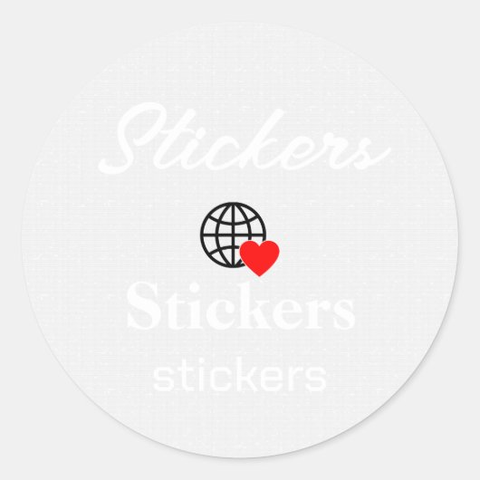 Nieuwe personalize Text Logo Stickers (Voorkant)