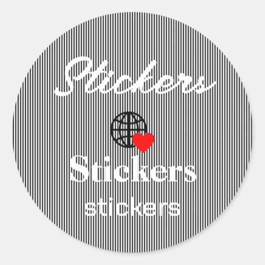 Nieuwe personalize Text Logo Stickers (Voorkant)