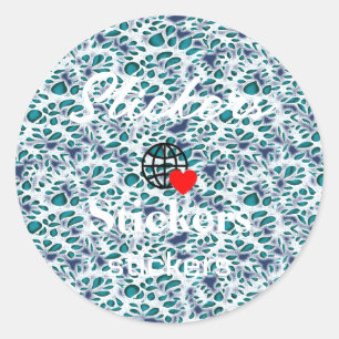 Nieuwe personalize Text Logo Stickers