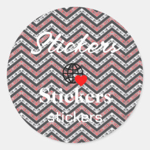 Nieuwe personalize Text Logo Stickers