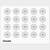 Nieuwe personalize Text Logo Stickers (Vel)