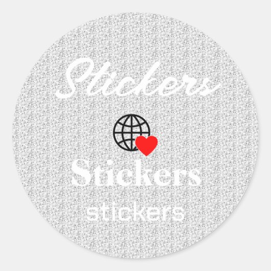 Nieuwe personalize Text Logo Stickers (Voorkant)