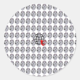 Nieuwe personalize Text Logo Stickers