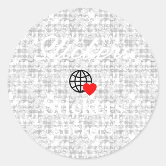 Nieuwe personalize Text Logo Stickers (Voorkant)