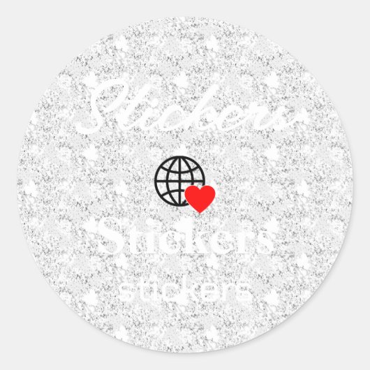 Nieuwe personalize Text Logo Stickers (Voorkant)