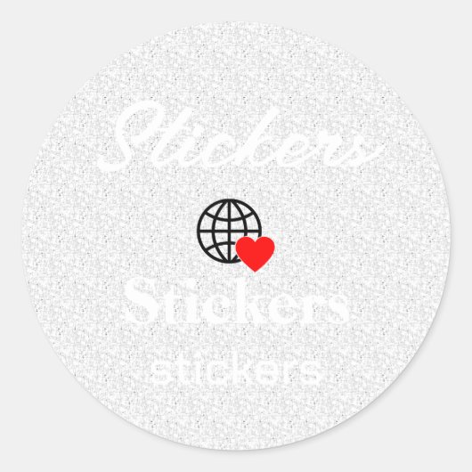 Nieuwe personalize Text Logo Stickers (Voorkant)