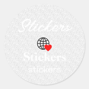 Nieuwe personalize Text Logo Stickers