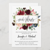 Nieuwe plannen met uitstel van de officiële bekend kaart (Voorkant / Achterkant)