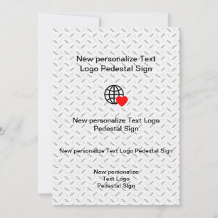 Nieuwe platte uitnodiging, maak je eigen kaart