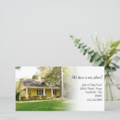 Nieuwe plek! Adreswijziging Aangepaste fotokaarten Aankondiging (Staand voorkant)