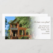 Nieuwe plek! Adreswijziging Aangepaste fotokaarten Aankondiging (Voorkant / Achterkant)