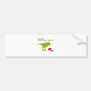 Nieuwe politieke partij bumpersticker