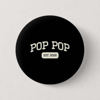 Nieuwe Pop-Pop Geschat 2026 1e Eerste Keer Zwanger Ronde Button 5,7 Cm