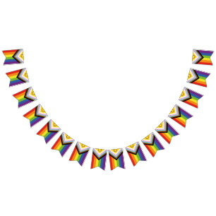 Nieuwe Progress Pride vlag Bunting banner LGBT Par