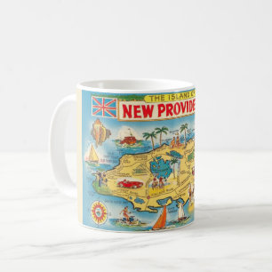 Nieuwe Providence - Nassau Kaart Mok