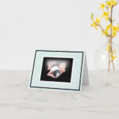 Nieuwe pup kaart (Gele Bloem)