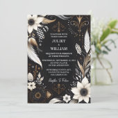 Nieuwe Retro Boho Studio Creatieve Geïllustreerde  Kaart (Staand voorkant)