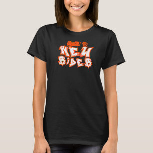 Nieuwe rijder Motorfiets Veiligheid Terug Alleen B T-shirt