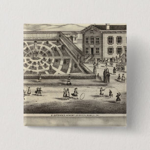 Nieuwe Rio Vista, Academie Vierkante Button 5,1 Cm