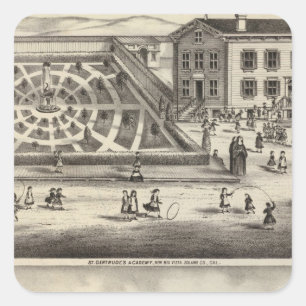 Nieuwe Rio Vista, Academie Vierkante Sticker