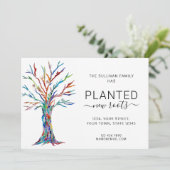 Nieuwe routeboom Bewegende Aankondiging (Staand voorkant)