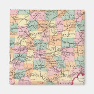 Nieuwe routekaart voor het spoor van de staat Ohio Magneet