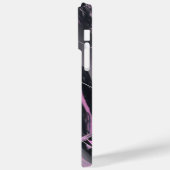 Nieuwe roze zwarte marmer Iphone Pro Max 14 Case-Mate iPhone Case (Achterkant / Links)