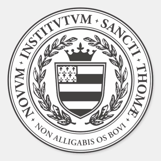 Nieuwe Saint Thomas Institute Stickers (Voorkant)