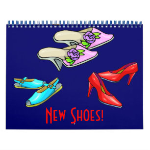 Nieuwe schoenen Agenda 2020 Kalender