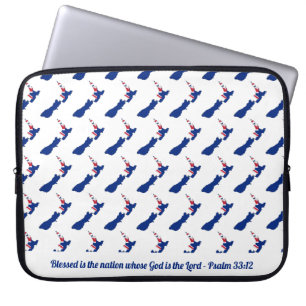 NIEUWE scripts ZEALAND FLAG Laptop Sleeve