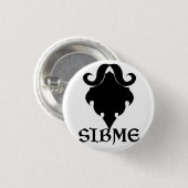 Nieuwe SIBME-Button Ronde Button 3,2 Cm (Voorkant /achterkant)