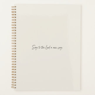 Nieuwe Song - Planner