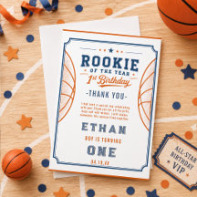 Nieuwe Speler van het Jaar Basketbal Ticket 1e Ver