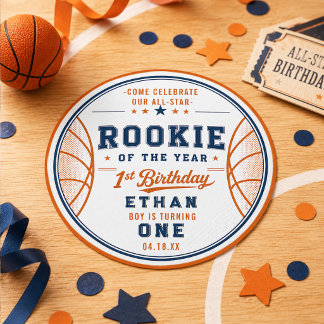 Nieuwe Speler van het Jaar Basketbal Ticket 1e Ver Ronde Sticker