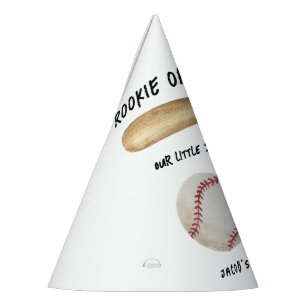 Nieuwe speler van het jaar honkbal 1e verjaardagsf feesthoedjes
