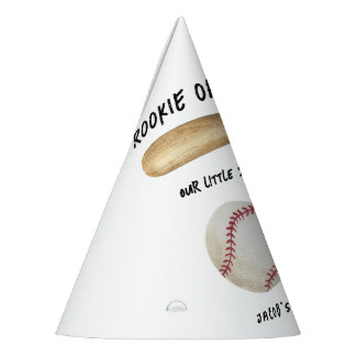 Nieuwe speler van het jaar honkbal 1e verjaardagsf feesthoedjes